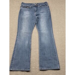 Signature‎ by Levi Strauss & Co Womens Mid Rise Bootcut Jeans Blue Size 10S